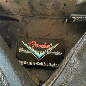 Fender button down by Rock & Roll Religion